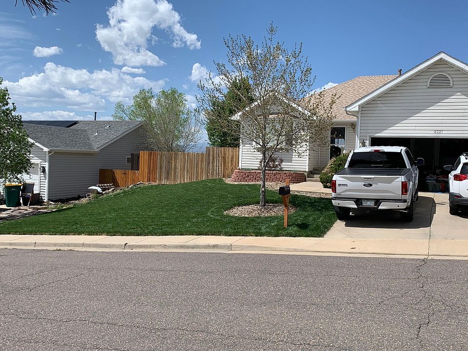 Front of house in Spring