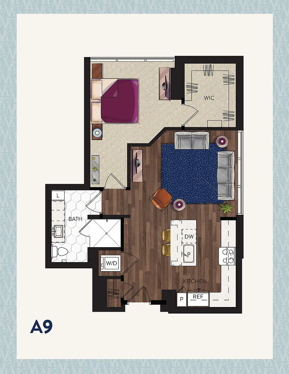 Floor plan A9