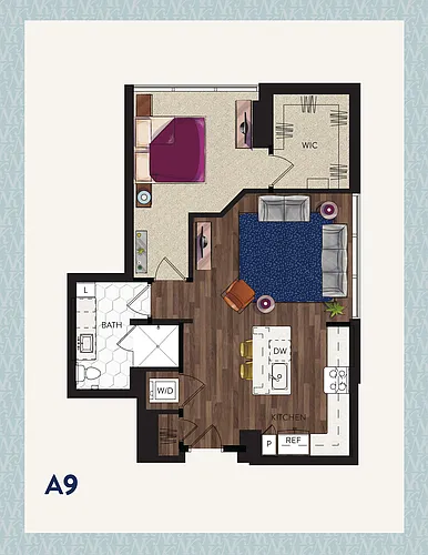 Floor plan A9