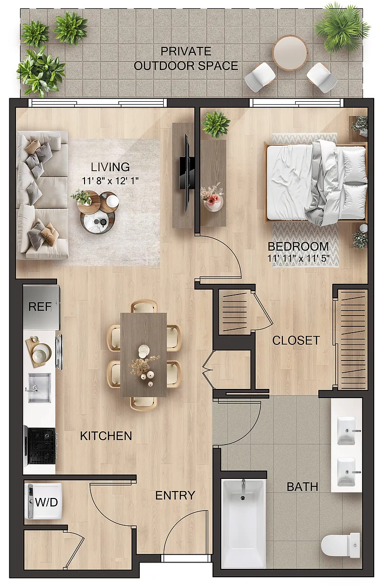 Floor plan A1