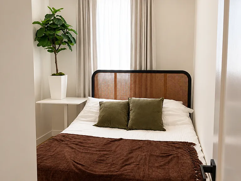 Bedroom 1. Every bedroom is designed for exceptional comfort, featuring premium mattresses, hotel-quality linens, plush pillows, and luxury bedding selected for a restful night's sleep.