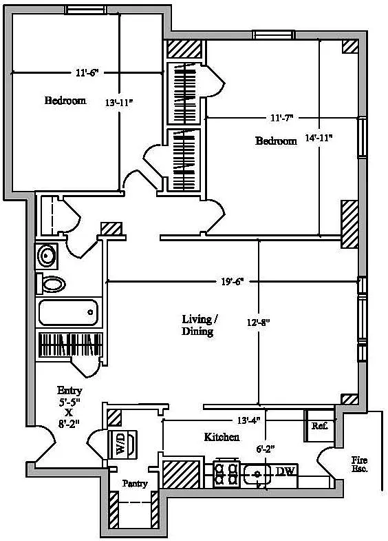 Floor plan 1404