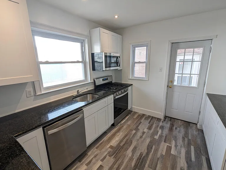 Newly renovated. Brand new everything. New wood cabinets. New stainless steel appliances. New granite countertop.