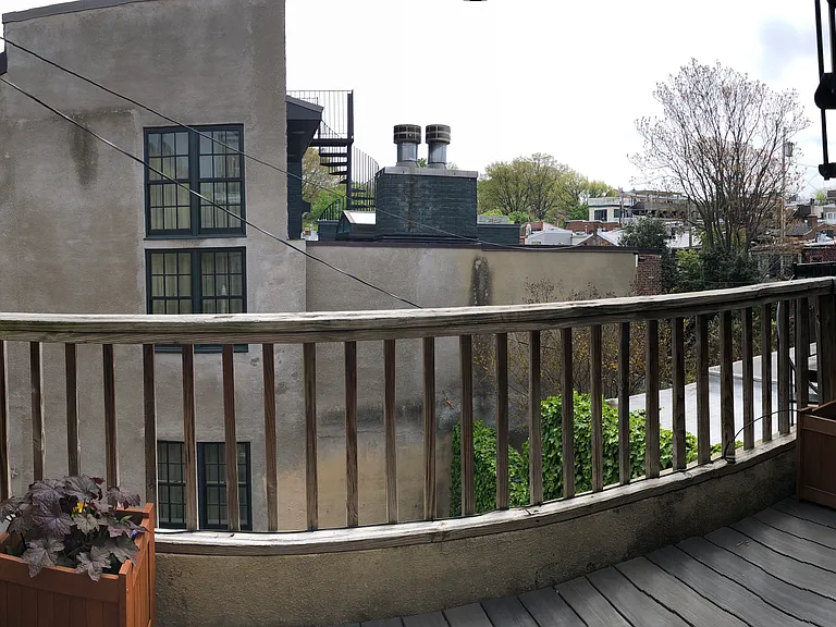3rd Floor private deck