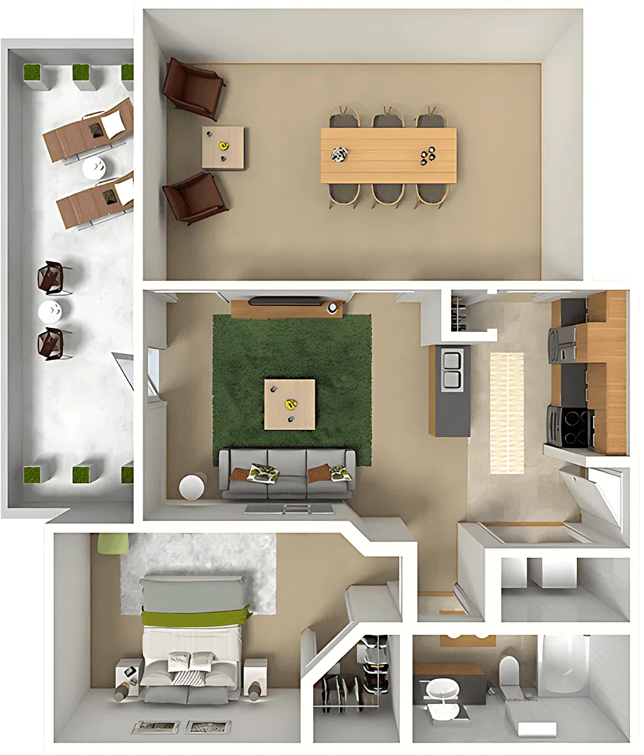 Floor plan A4