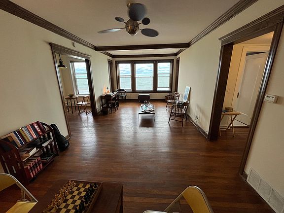 East view of Living/Dining Room