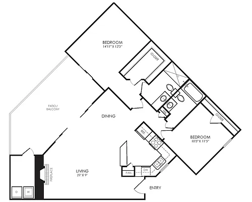 Floor plan B3 Classic