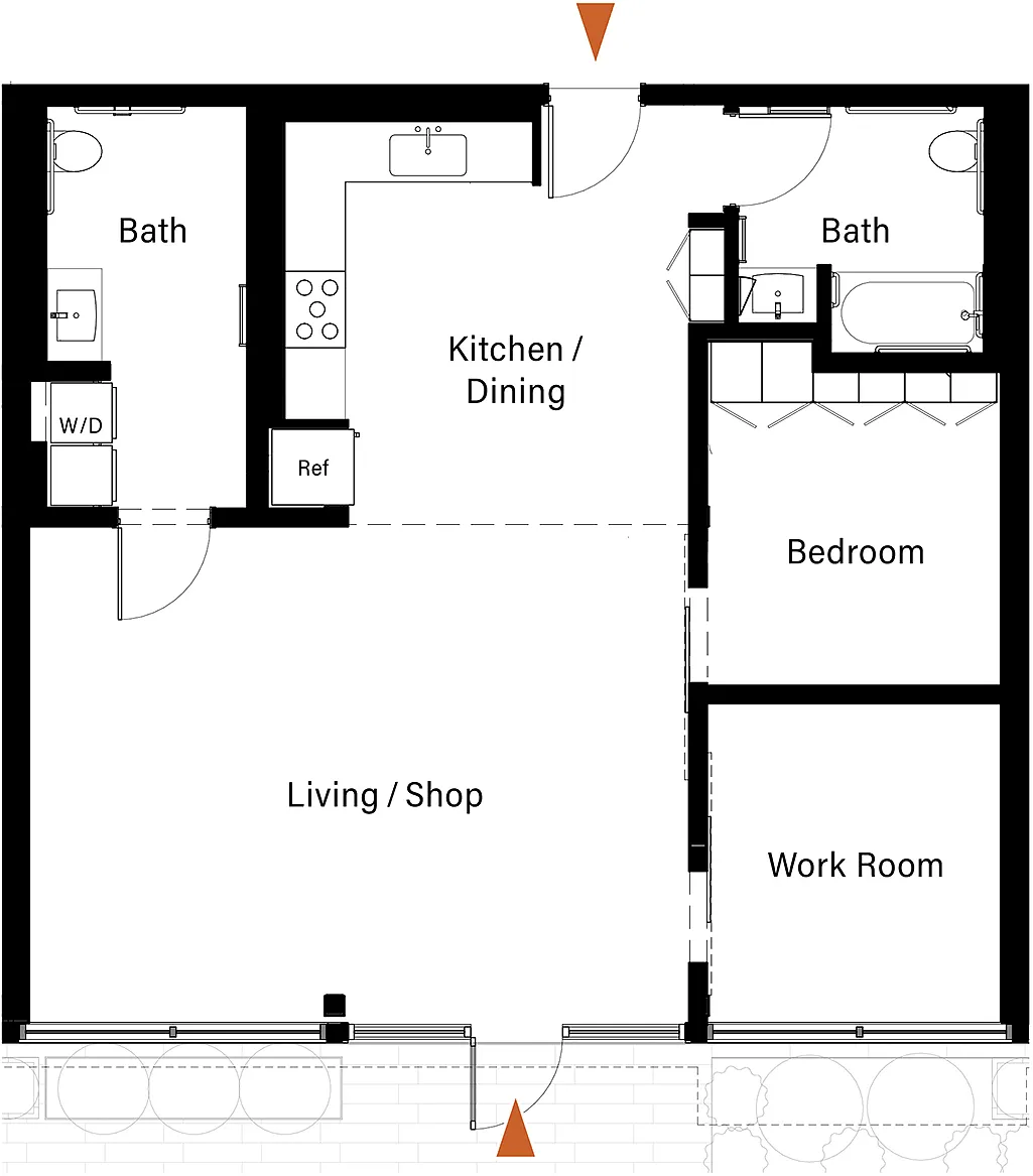 Floor plan W3