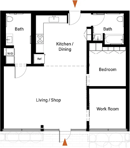 Floor plan W3