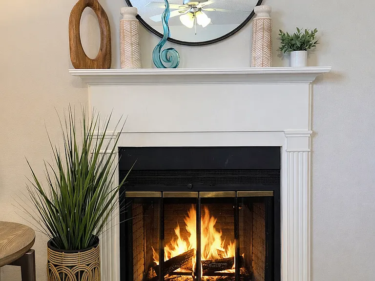 Woodburning Fireplace