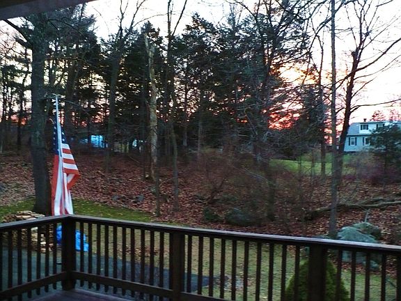 Fall view from deck.
