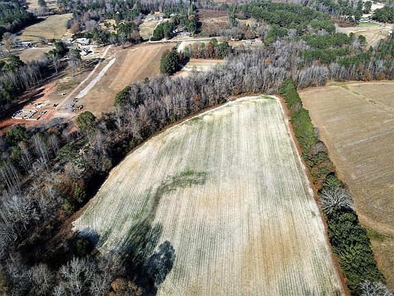 An established line of mature trees provides a nice buffer from surrounding properties. 