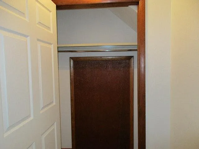Back entrance closet
