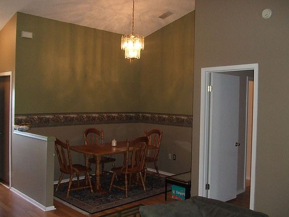 Open dining room 
