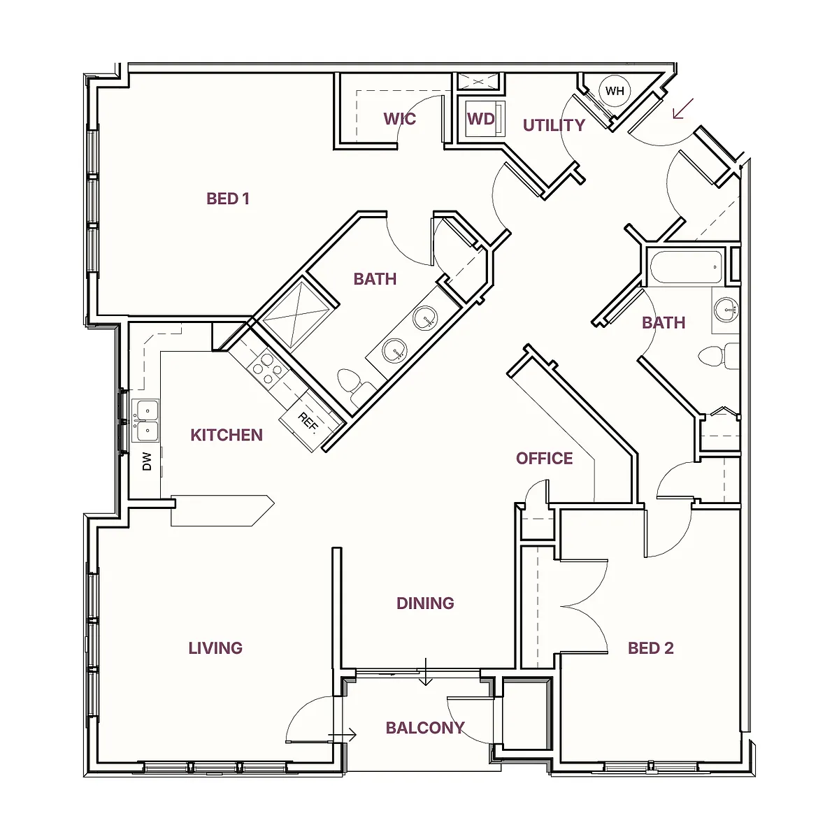 Floor plan Alder