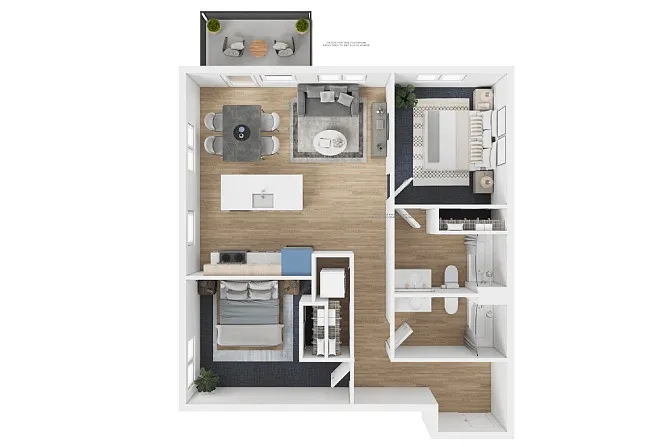 Floor plan 2X2 - E13