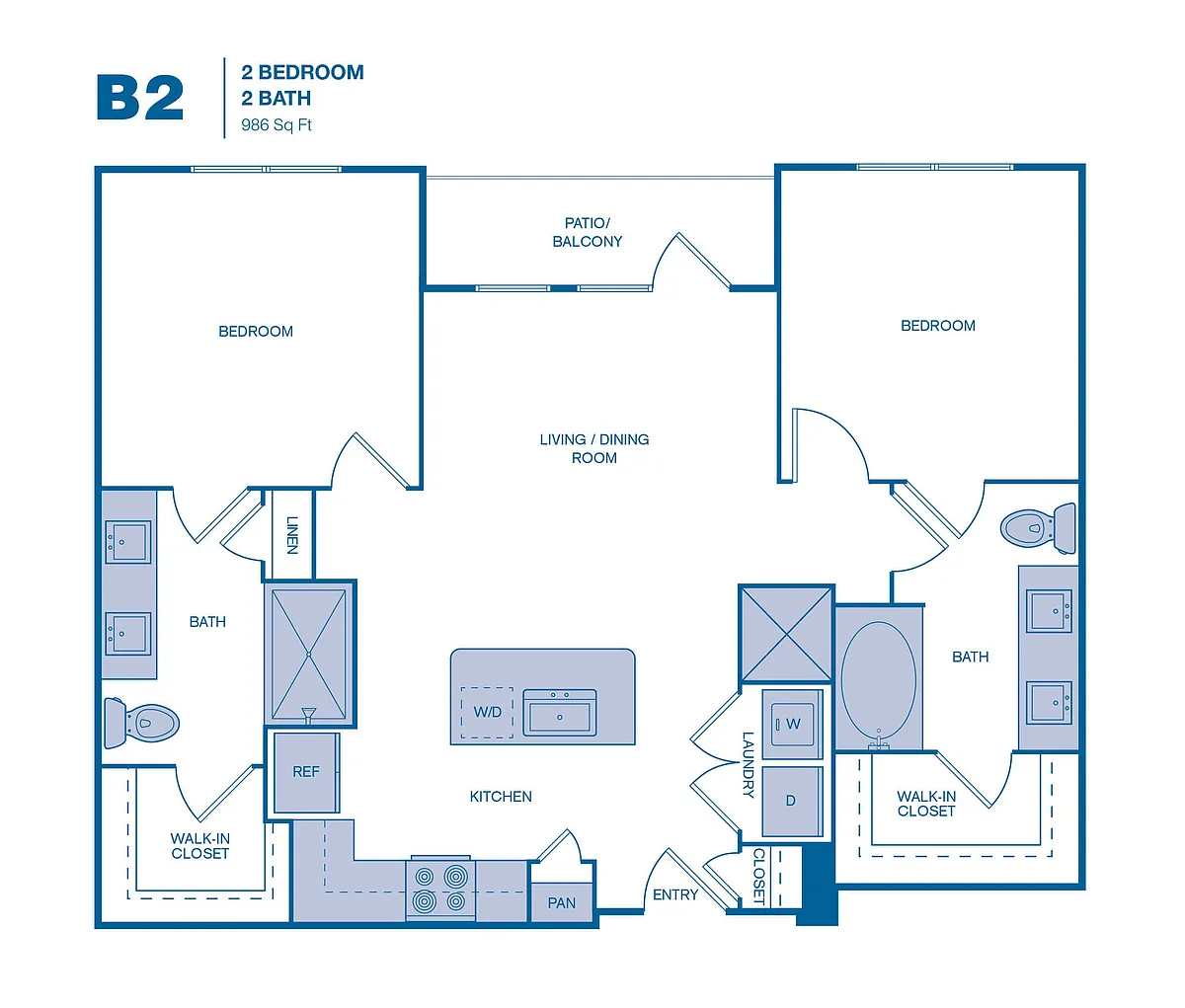 Floor plan B2