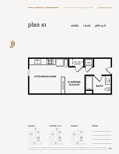 Floor plan S1