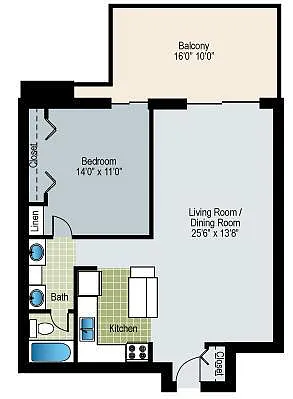 Floor plan The Windsor