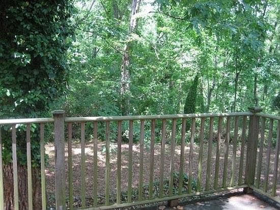 A new house has been built behind the property. So there is