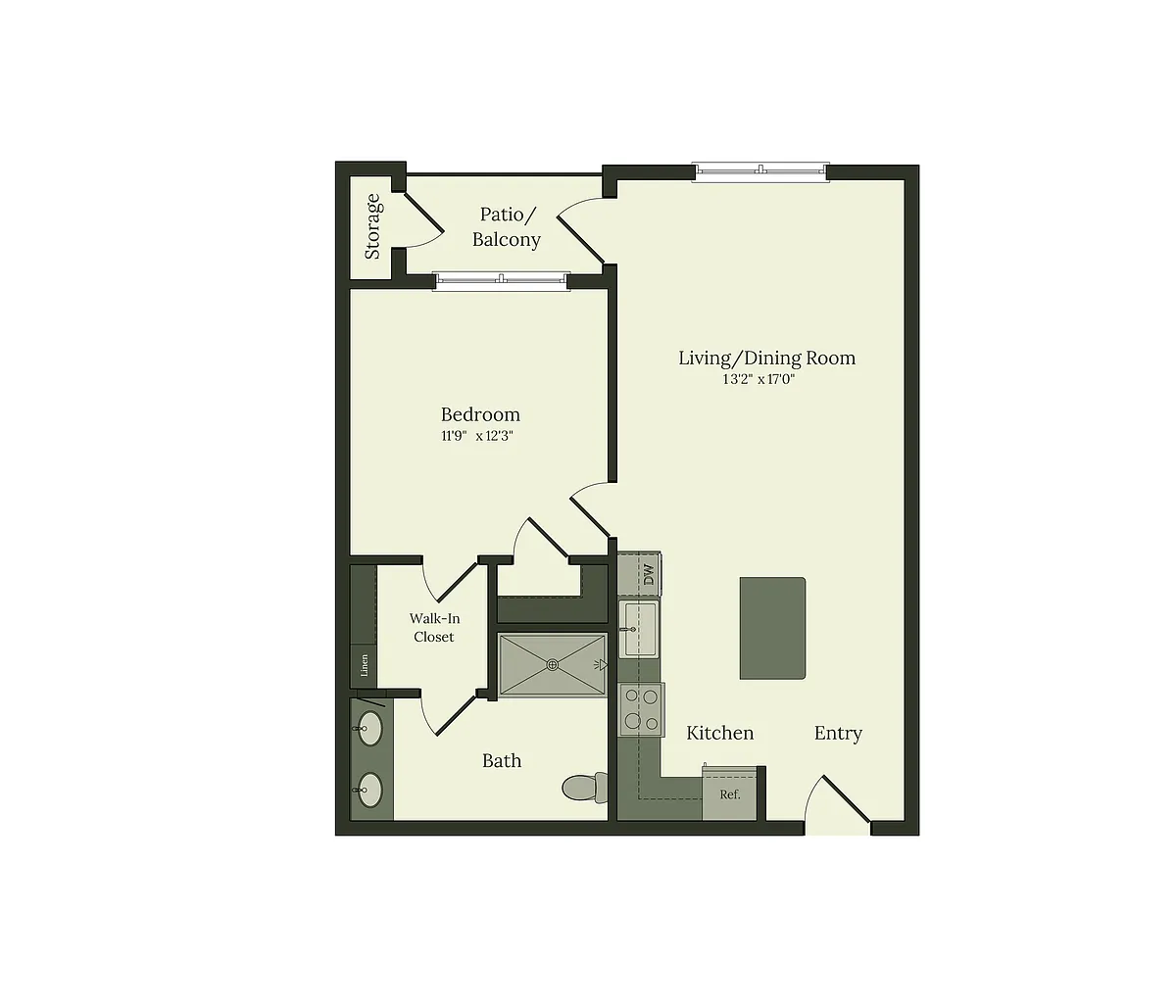 Floor plan Apollo