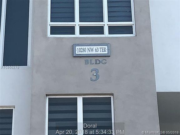 2nd image of 10280 NW 63rd Ter APT 106