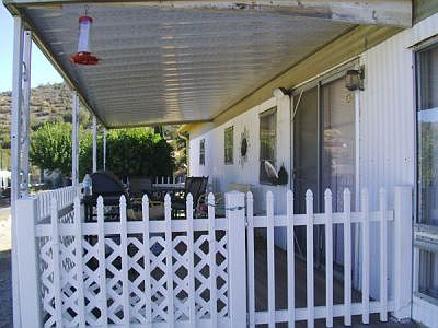 Front of home & deck