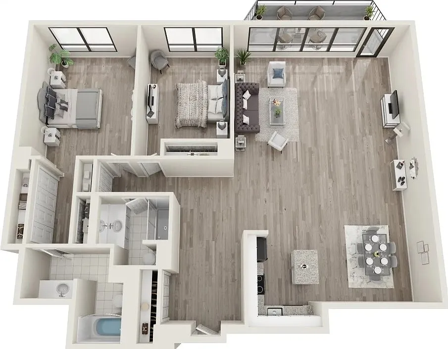 Floor plan B4