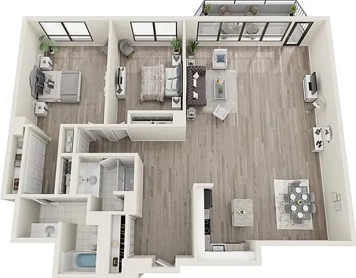 Floor plan B4