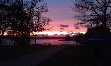 Highland Park Beach Sunset