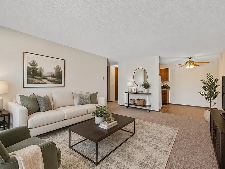 Staged Living Room