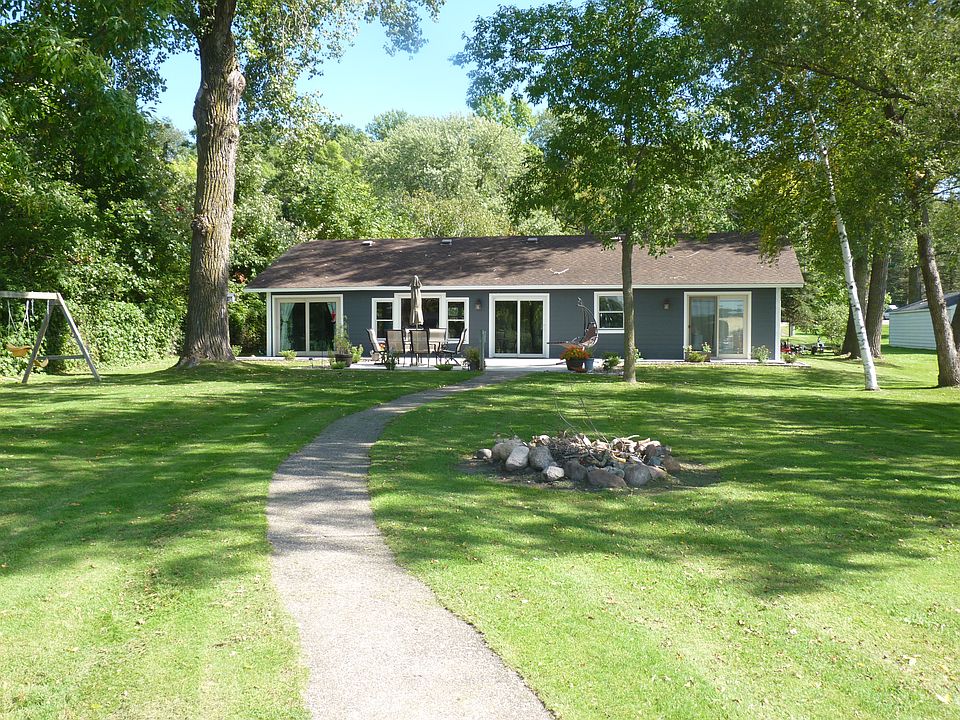 Lake front of home