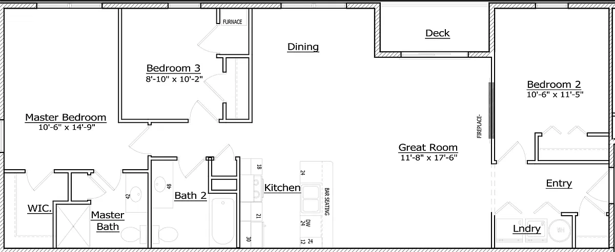 Floor plan C1 Lincoln