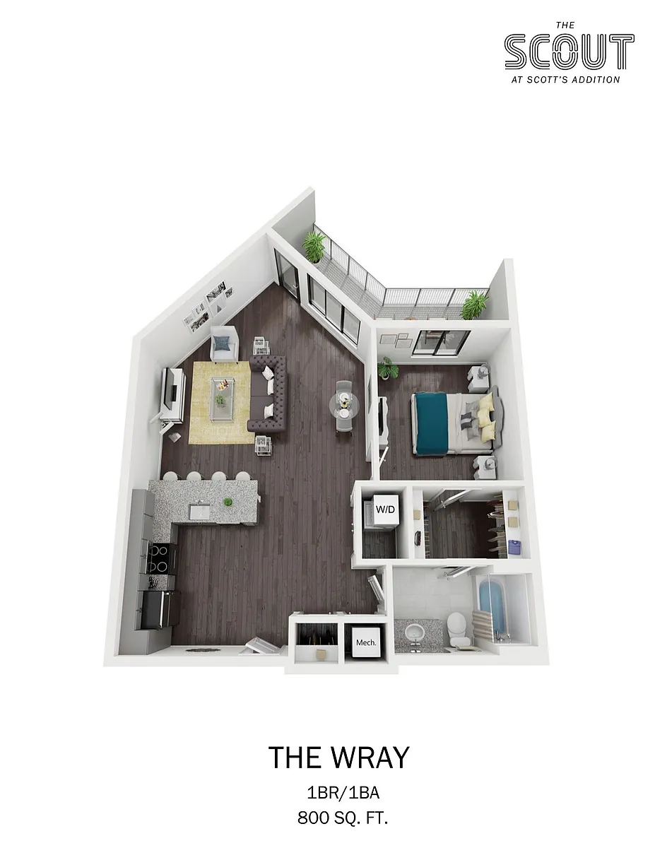 Floor plan The Wray