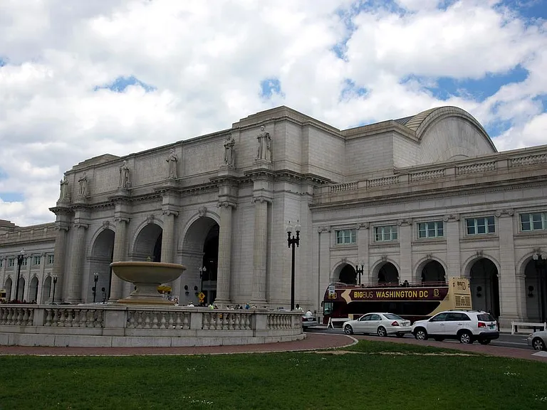 Beautiful Union Station (and the Metro) are a 1/2 a mile awa