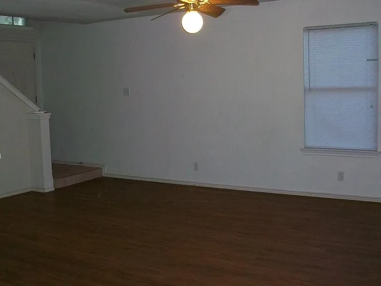Living looking at front door