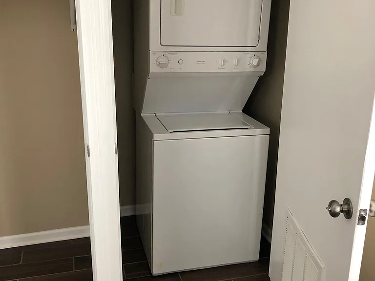 In-unit washer and dryer