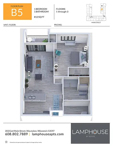 Floor plan B5