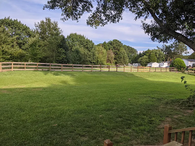 Fenced Back Yard