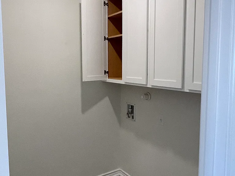 Separate laundry room