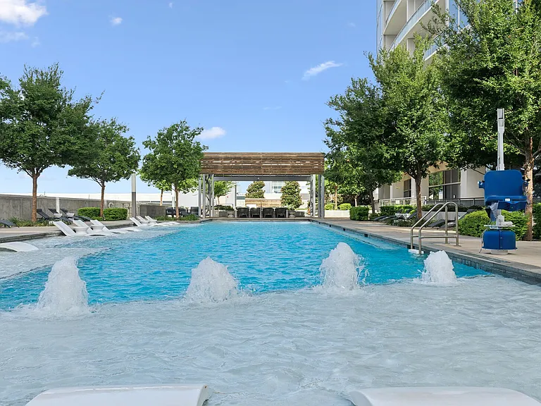 Outdoor Kitchen + Grilling Area by the Pool