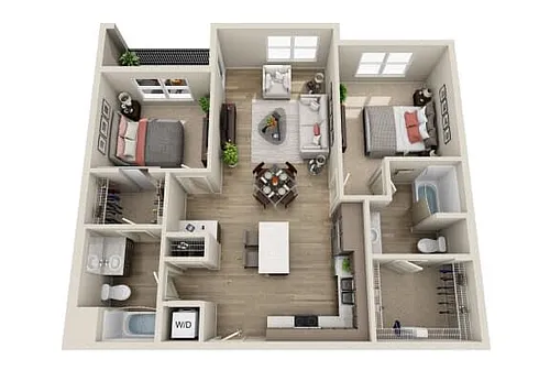 Floor plan B1