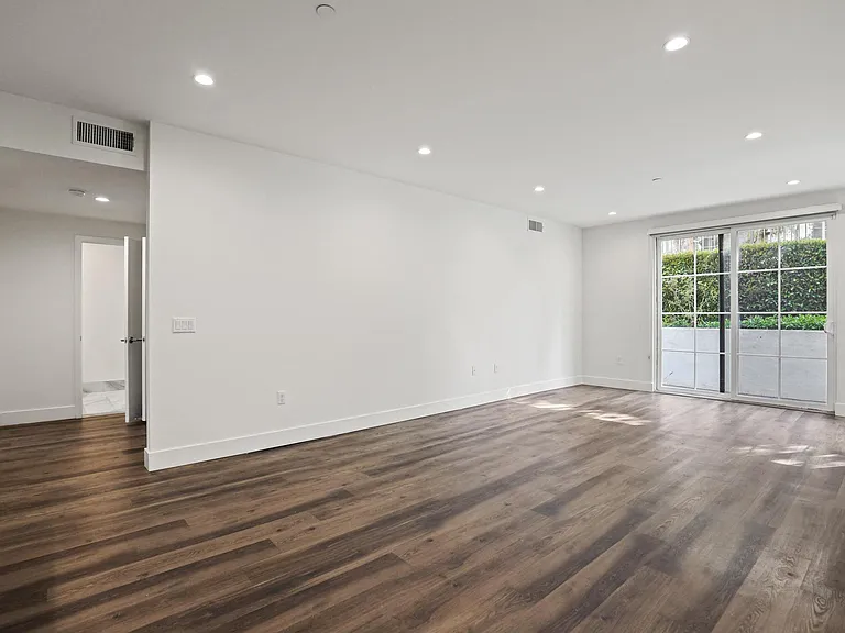 Open-Concept Dining and Living Room Space