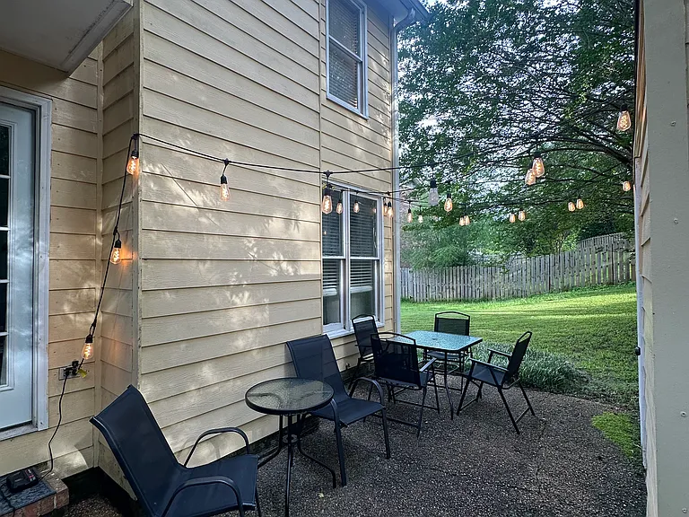 Rear Patio