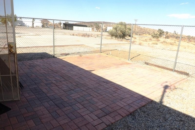 Back Fenced area