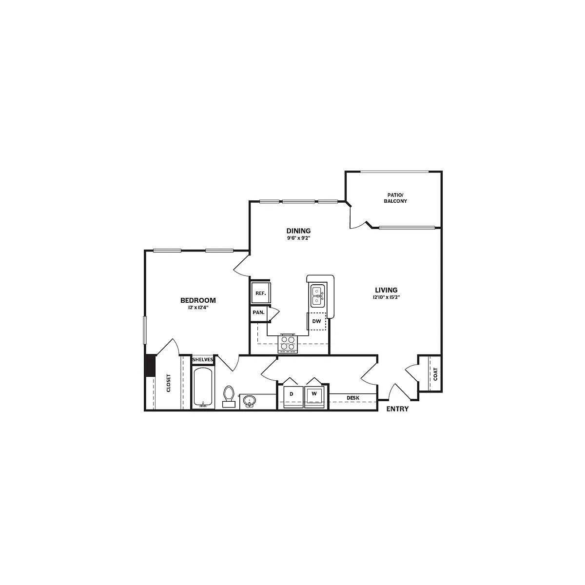 Floor plan A6G