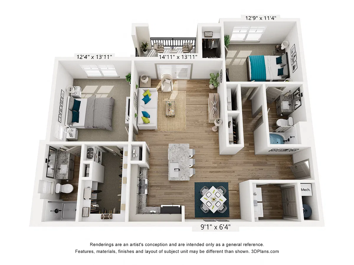 Floor plan The Breeze
