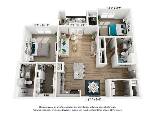 Floor plan The Breeze