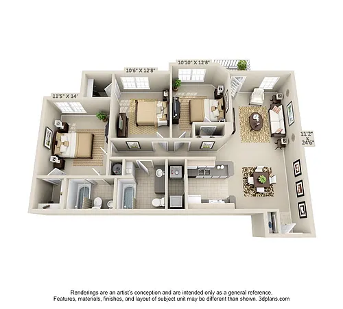 Floor plan Redwood