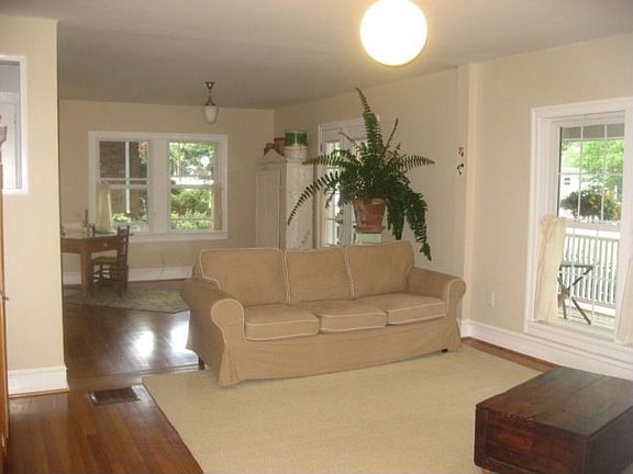 Living Room is full width of house!